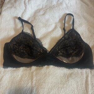 Adore Me Black Lace Bralette